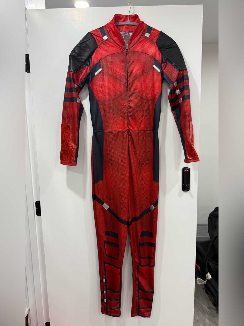 Spirit Ladypool womens Deadpool & Wolverine Zip adult Costume Jumpsuit M 8 10